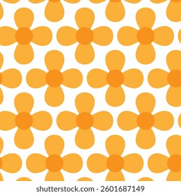 Abstract simple geometric vector seamless pattern
