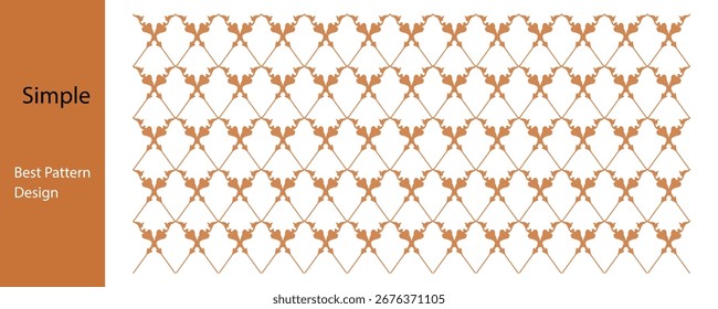 Abstract simple geometric vector seamless pattern with gold line texture on white background. Light modern simple wallpaper, bright tile backdrop, monochrome graphic element