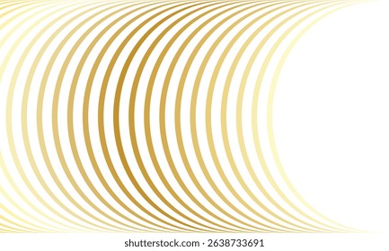 abstract simple golden arch line pattern can be used background.