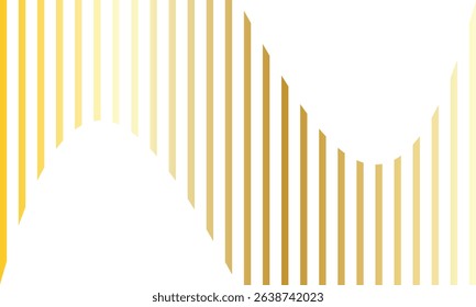 abstract simple golden flag line pattern art can be used background.