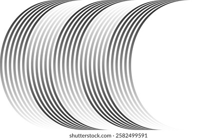 abstract simple gradient bracket line pattern vector can be used background.