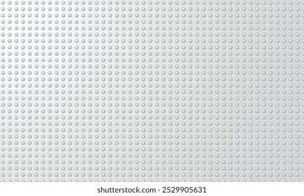 abstract simple gradient dot pattern with silver background.