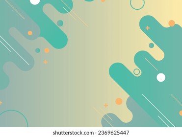 Abstract simple gradient geometric background. Vector illustration.