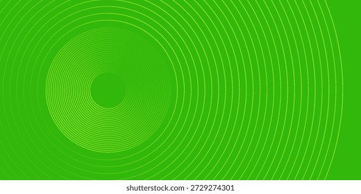 Abstrato simples verde círculo de fundo na moda. Composição de formas fluidas. conceito de design vetorial. Layout web decorativo simples e moderna boa arte natural
