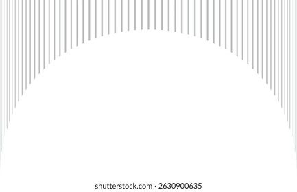 abstract simple grey arch line pattern can be used background.