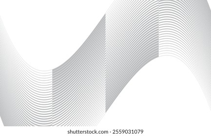 abstract simple grey big to small flag line pattern can be used background.