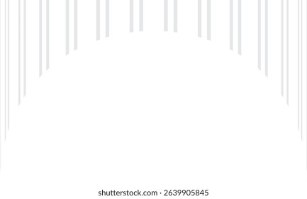 abstract simple grey double line arch pattern can be used background.