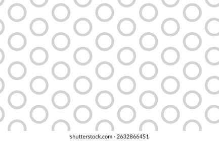 abstract simple grey outline dot pattern can be used background.