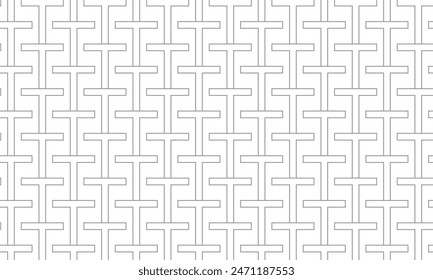 abstract simple grey stroke t pattern can be used background, banner, poster.