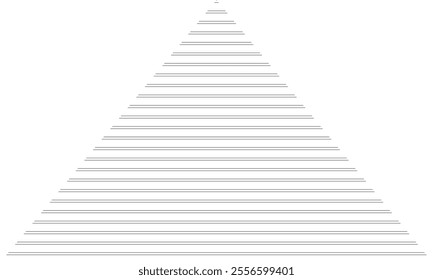 abstract simple grey thin line triangle pattern art can be used background.