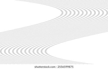 abstract simple grey thin line flag pattern art can be used background.