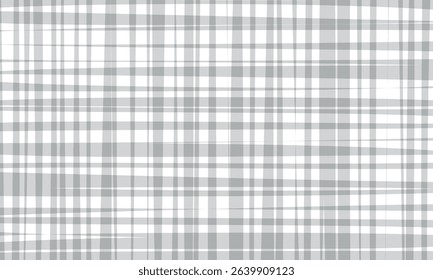 abstract simple grey tweak line plaid pattern art can be used background.