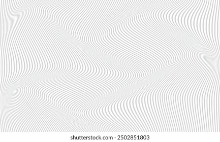 abstract simple grey vertical stripe line wave pattern can be used background.