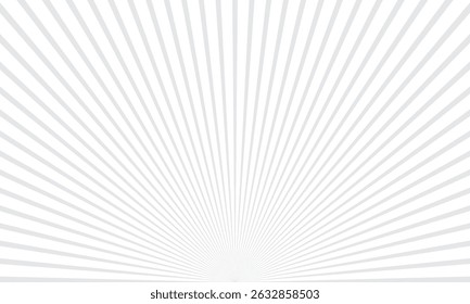 abstract simple grey vertical sunburst line pattern can be used background.