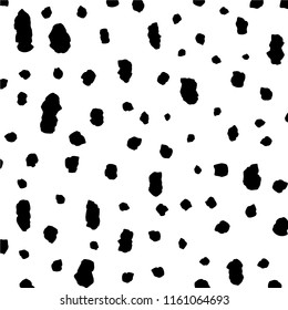 Abstract simple grunge pattern, brush strokes, scribble. Universal design, wall art. Vector, clipart.