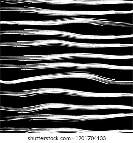 Abstract simple grunge pattern, brush strokes, scribble. Universal design, wall art. Vector clipart
