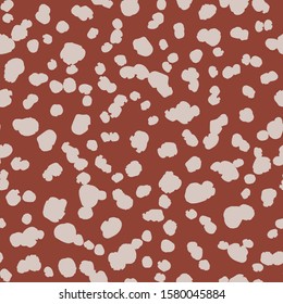 Abstract simple hand drawn animal fur seamless pattern. Creative wildlife skin wallpaper. Design for fabric, textile print, wrapping paper, children textile. Vector illustration
