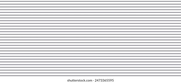 abstract simple horizontal grey stripe line art can be used background.