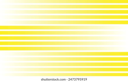 Abstrakt Einfaches Horizontales gelbes weißes Farbverlaufswiederholungslinienmuster kann im Hintergrund verwendet werden.