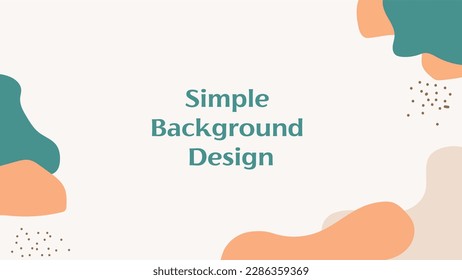 Abstract simple illustration background with style beauty, modern, minimalist and for presentation, invitation, banner vector 10