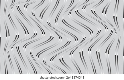 abstract simple irregular gradient double line wave pattern art can be used background.