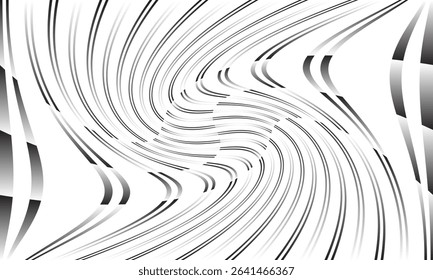 abstract simple irregular gradient double line twist pattern can be used background.