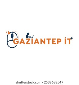 Abstractas y simple diseño de logotipo de TI