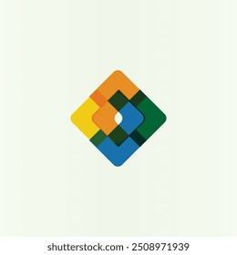 Design de logotipo simples abstrato para qualquer empresa ou negócio