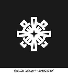 Resumen Logotipo simple con estilo minimalista y moderno