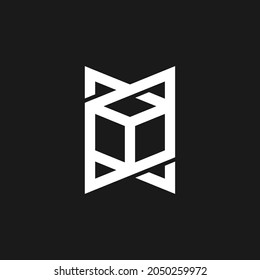 Abstract Simple Logo With Minimalist Style and modern