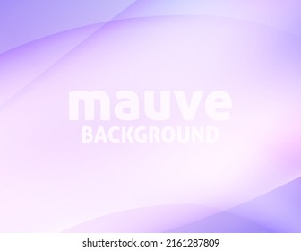 Abstract simple mauve background with rounded translucent overlay shapes. Minimal vector graphic pattern