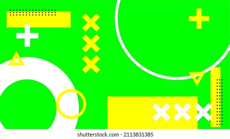 abstract simple memphis style background