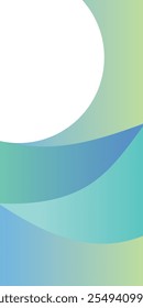 Abstrakt Einfach Minimal dynamische Kurve Blau und weiß Business-Welle Banner Hintergrund. Geschäftskonzept. Vektorgrafik Fluid Vektor Farbverlauf Design Hintergrund für Banner