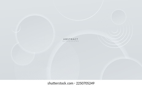 Abstract simple minimal white background