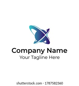 Abstract Simple Minimalist Logo Vector. Company Logo