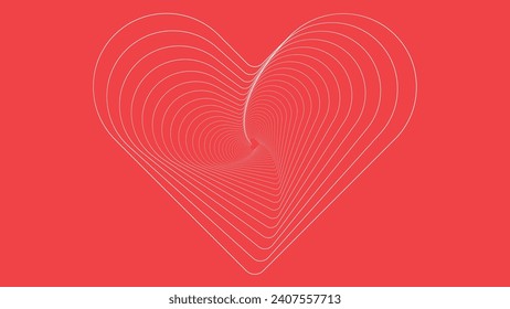 Abstract simple minimalist lovely valentine love background.