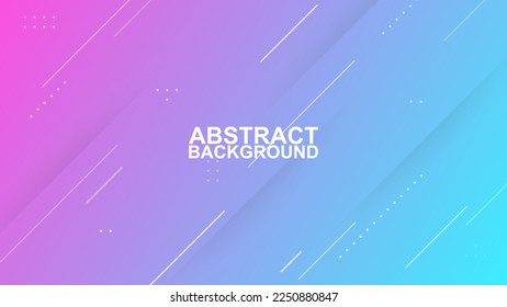 abstrakter, einfacher, eleganter Design-Hintergrund mit Linienform in violett-blauen Vektorgrafiken EPS10