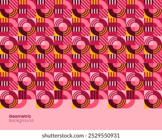 Abstract simple modern geometric background
