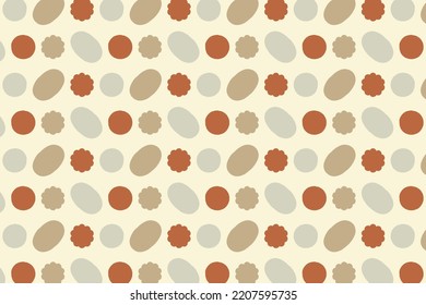 Abstraktes, einfaches, einfarbiges Hintergrunddesign. Einfaches Muster. Erdtonhintergrund