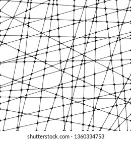 abstract simple monochrome black and white rounded geometrical squares, triangles, rectangles pattern for background, wallpaper, texture, cover, banner, label etc. vector design