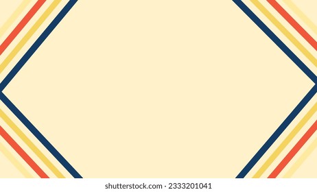 Abstract simple multi color line minimalist background for your creative project and work.