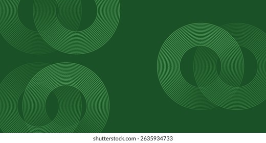 Abstract simple nice art blue glowing geometric lines on dark blue background. Modern shiny blue circle lines pattern. 