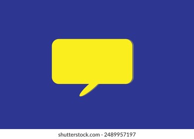 Abstract simple notification message box sign illustration 