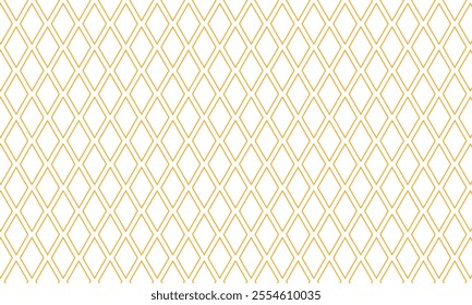 abstract simple orange outline rhombus pattern can be used background.