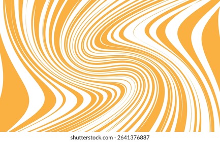abstract simple orange tweak line twist pattern art can be used background.