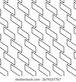 padrão retangular de contorno simples abstrato para plano de fundo de cartaz de banner.