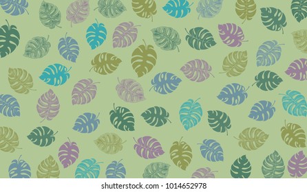 abstract simple pattern with leaf element shape.