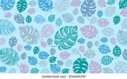 abstract simple pattern with leaf element shape.