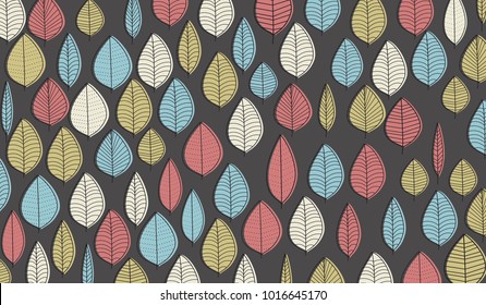 abstract simple pattern with leaf element shape.