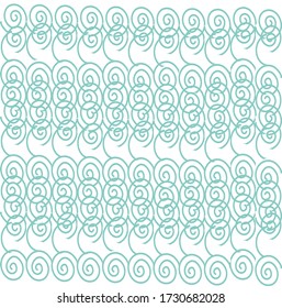 Abstract simple pattern with swirl lines, seamless minimalistic background
